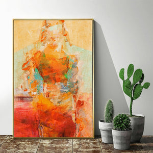 La Mujer - Vertical Canvas Wall Art - Vybe Interior