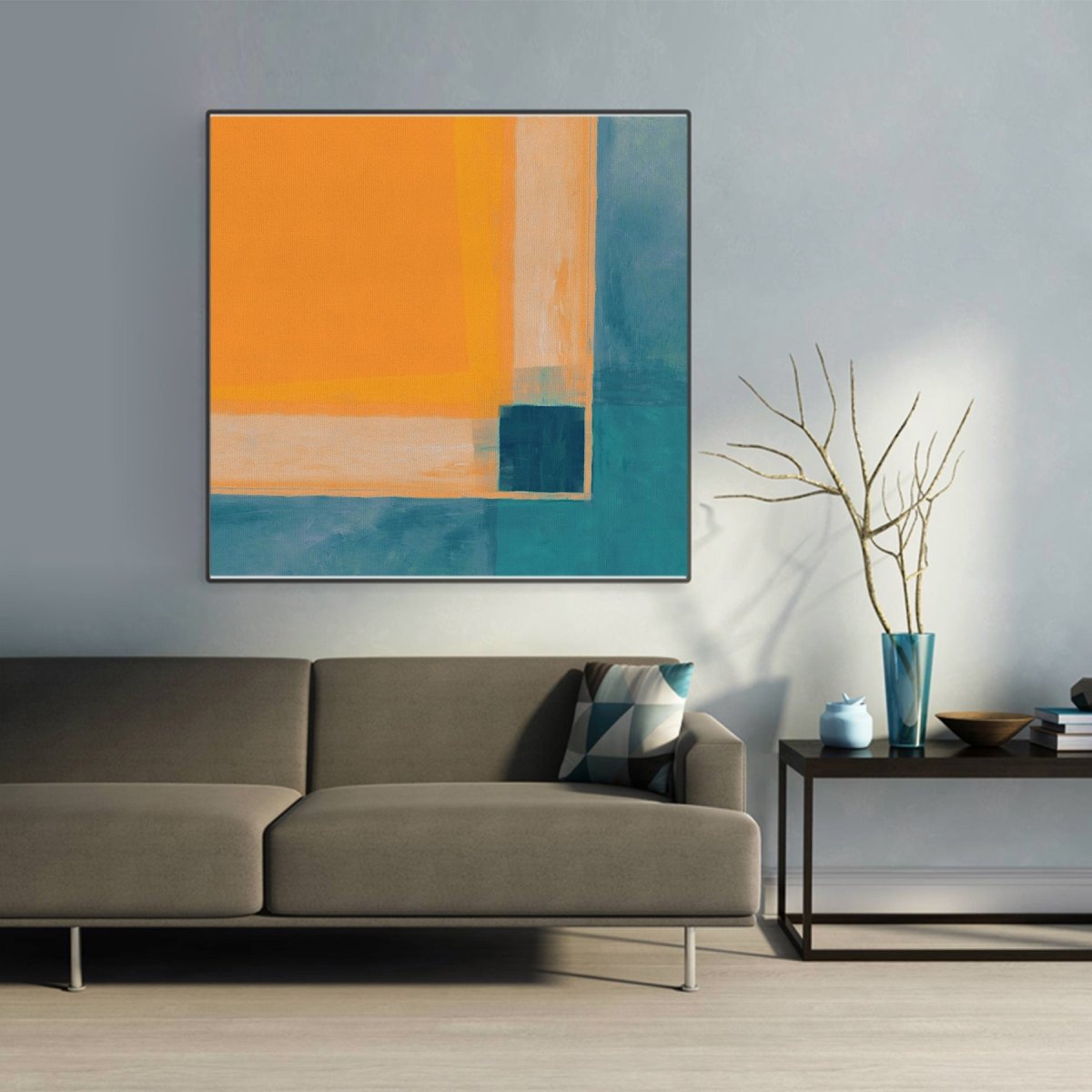 Square Canvas Wall Art - Vybe Interior