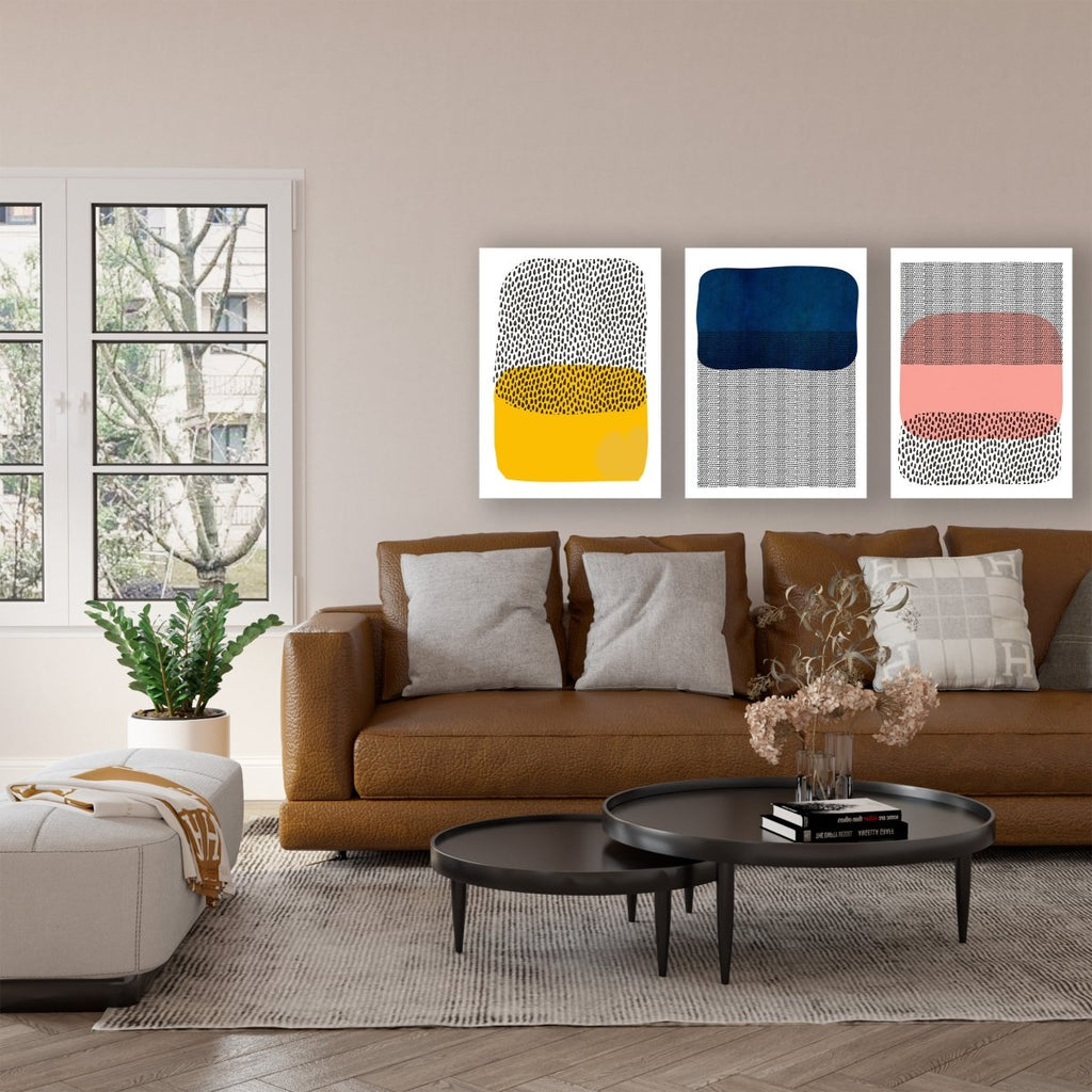 Luminous Canvas (Set of 3) - Vybe Interior
