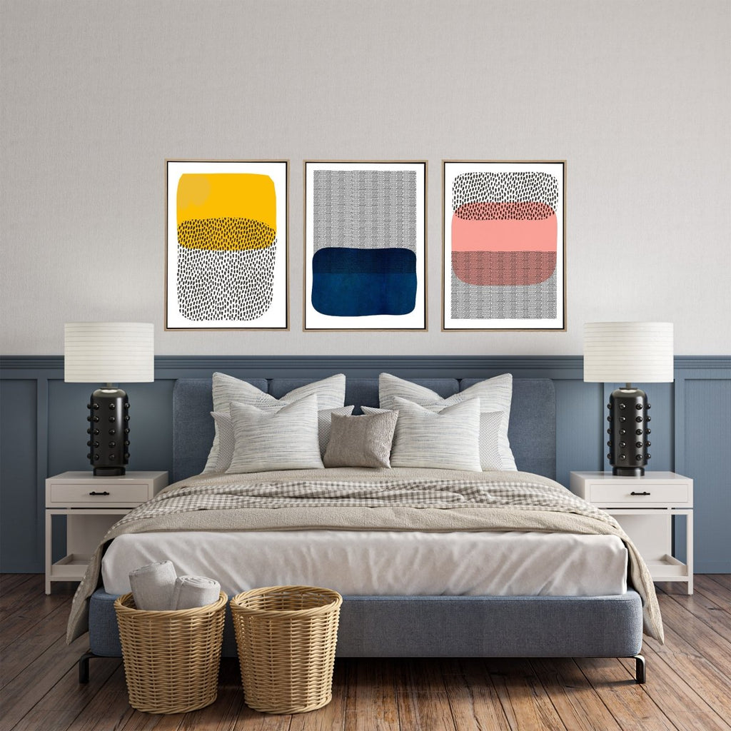 Luminous Canvas (Set of 3) - Vybe Interior
