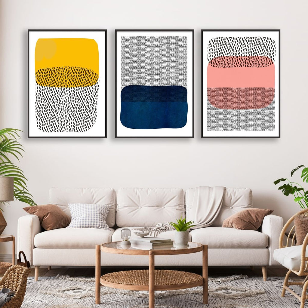 Luminous Canvas (Set of 3) - NEW! - Vybe Interior