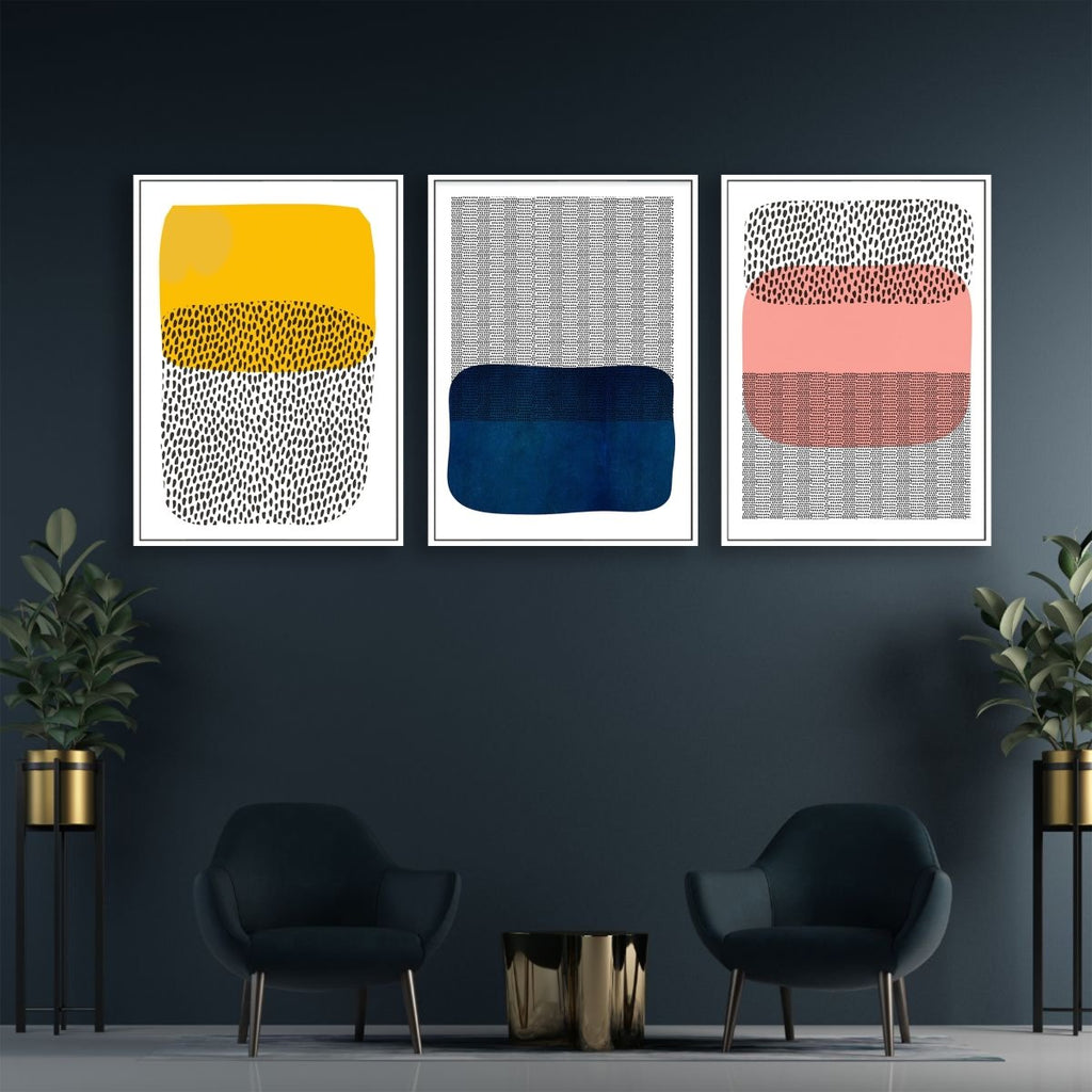 Luminous Canvas (Set of 3) - NEW! - Vybe Interior