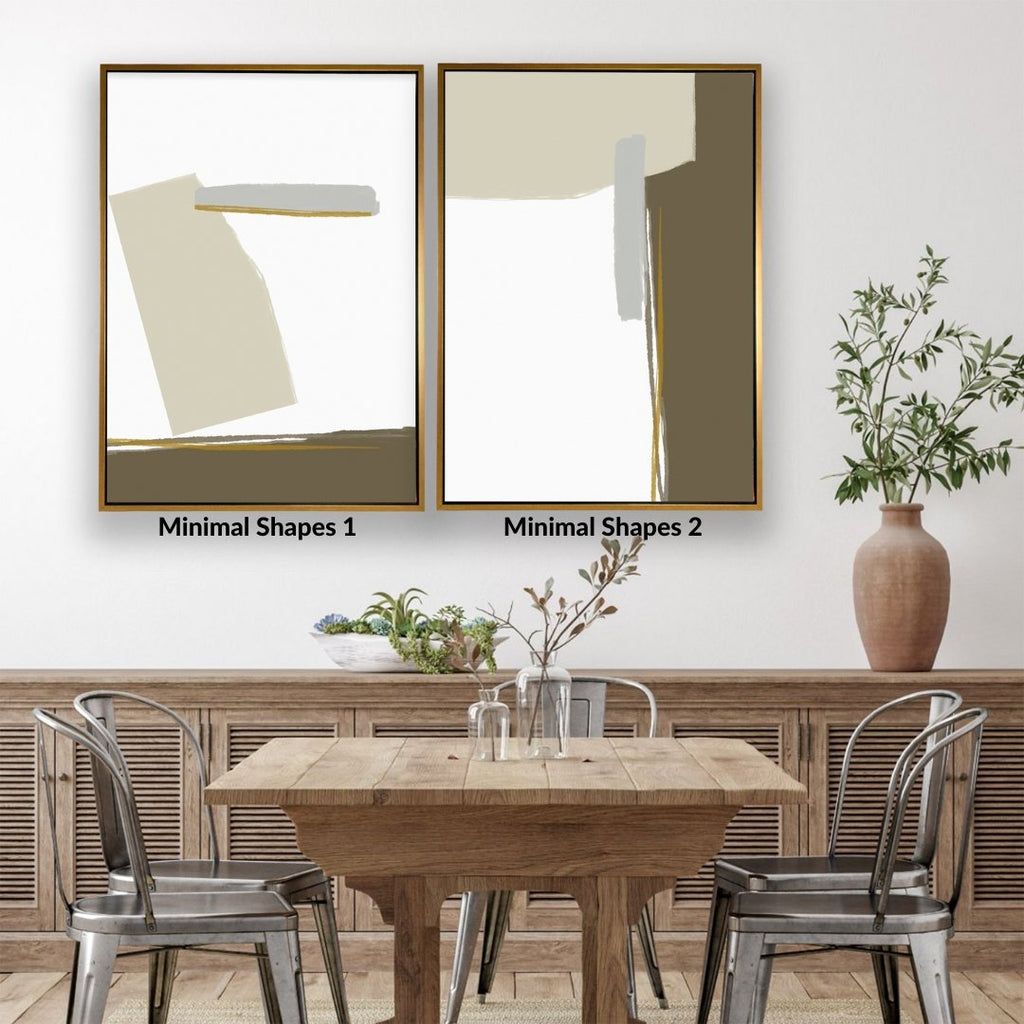 Minimal Shapes (Set of 2) - NEW! - Vybe Interior