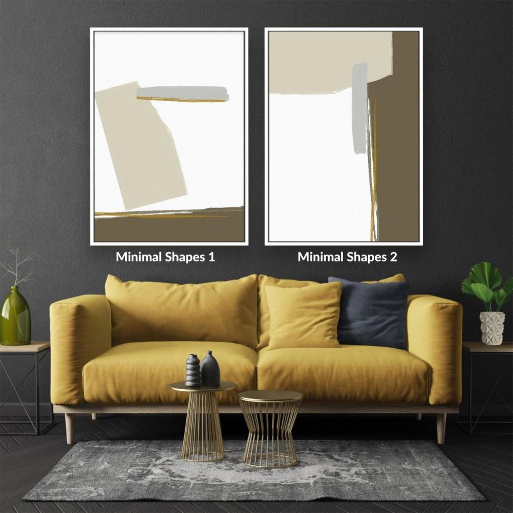 Minimal Shapes (Set of 2) - NEW! - Vybe Interior