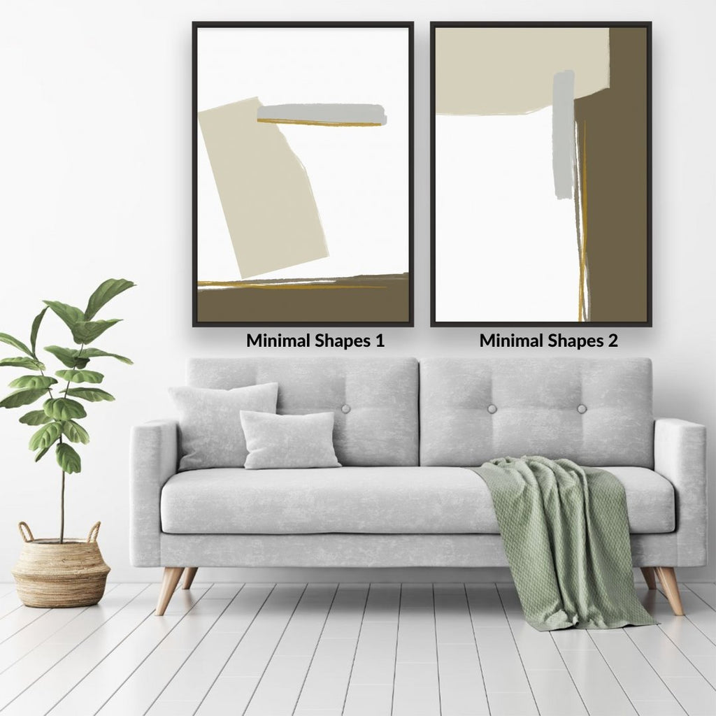 Minimal Shapes (Set of 2) - NEW! - Vybe Interior