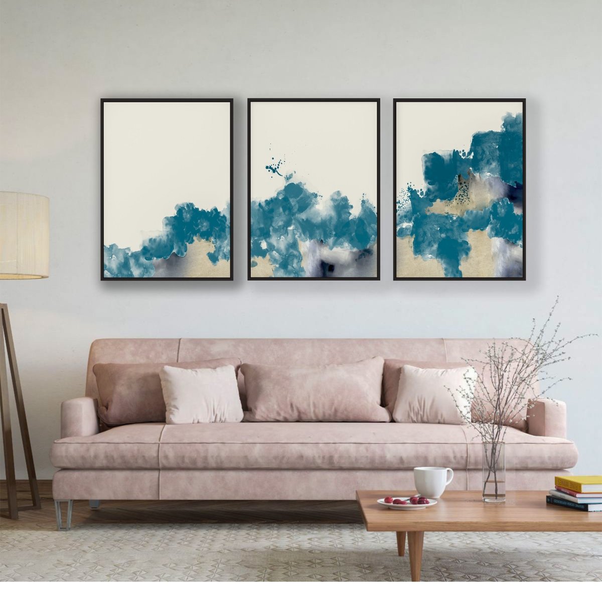 Mystic Horizon Canvas - 3-piece Canvas Wall Art - Vybe Interior