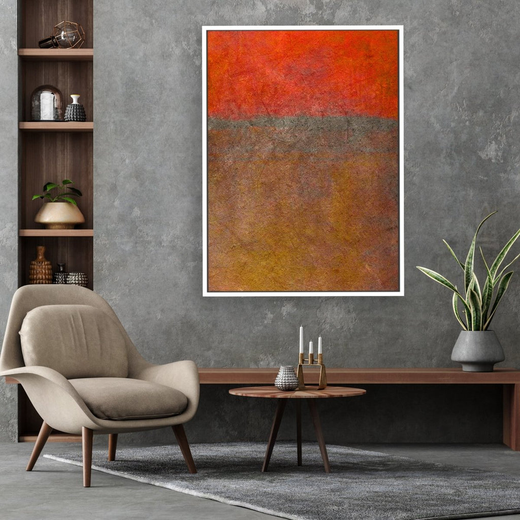 Mystic River 2 framed vertical large canvas wall art piece for sale at Vybe Interior