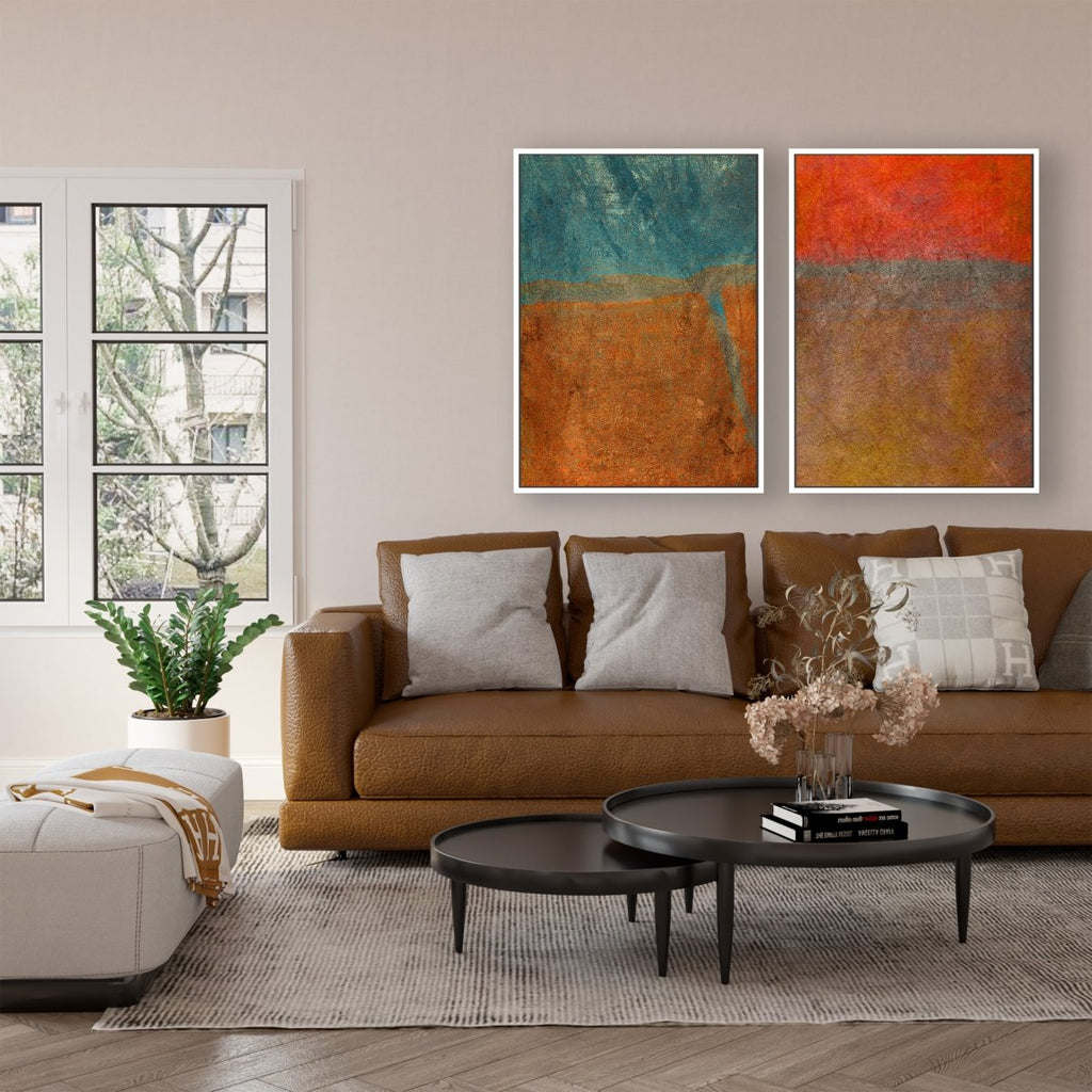 Mystic River Canvas (Set of 2) - Vybe Interior