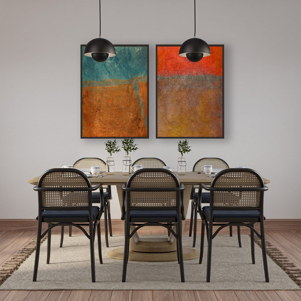 Mystic River Canvas (Set of 2) - Vybe Interior