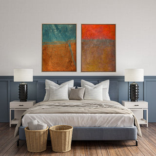 Mystic River Canvas (Set of 2) - Vybe Interior