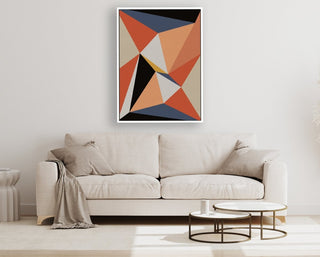 New Circumstances framed horizontal canvas wall art piece for sale at Vybe Interior
