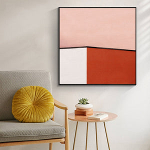 Offset framed canvas wall art piece for sale at Vybe Interior