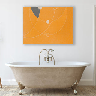 Orbiting 1 framed canvas wall art piece for sale at Vybe Interior