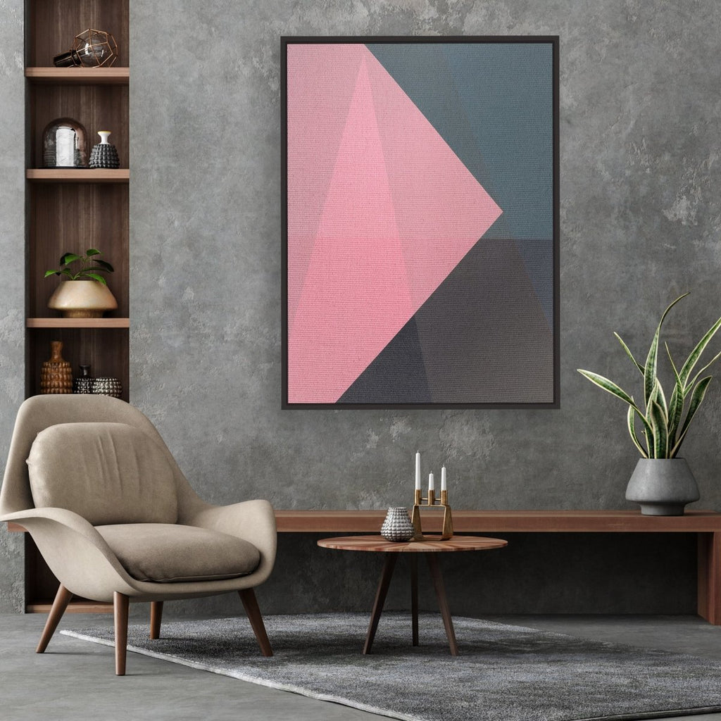 Outspoken framed horizontal canvas wall art piece for sale at Vybe Interior