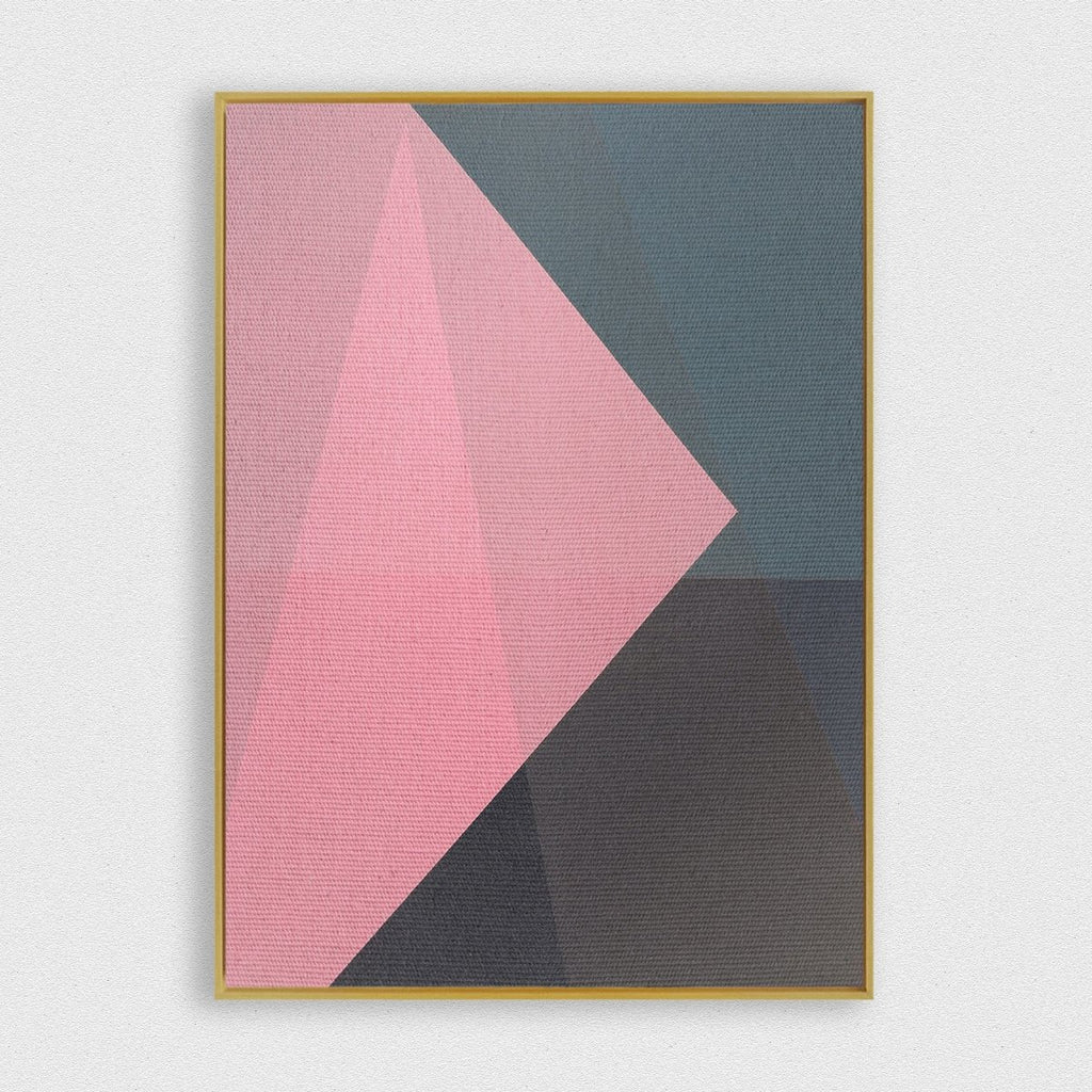 Outspoken framed horizontal canvas wall art piece for sale at Vybe Interior