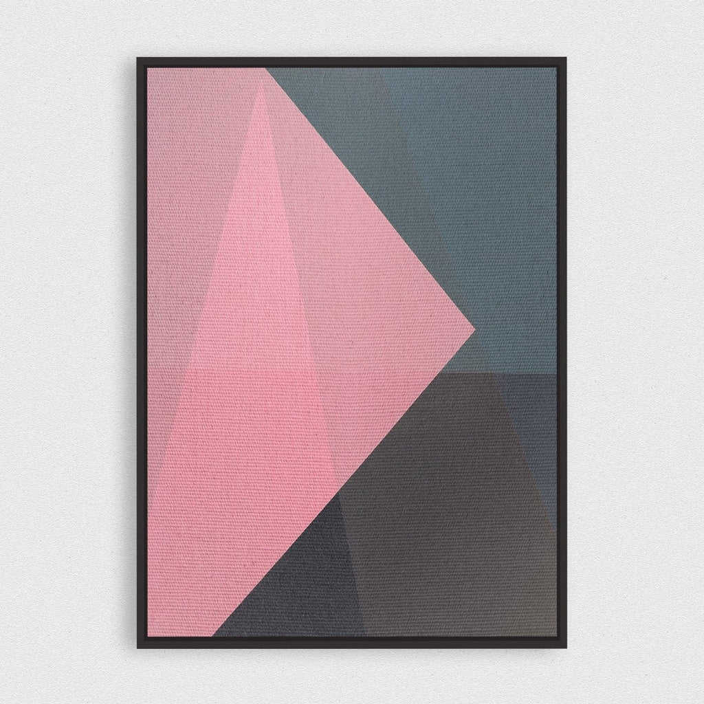 Outspoken framed horizontal canvas wall art piece for sale at Vybe Interior