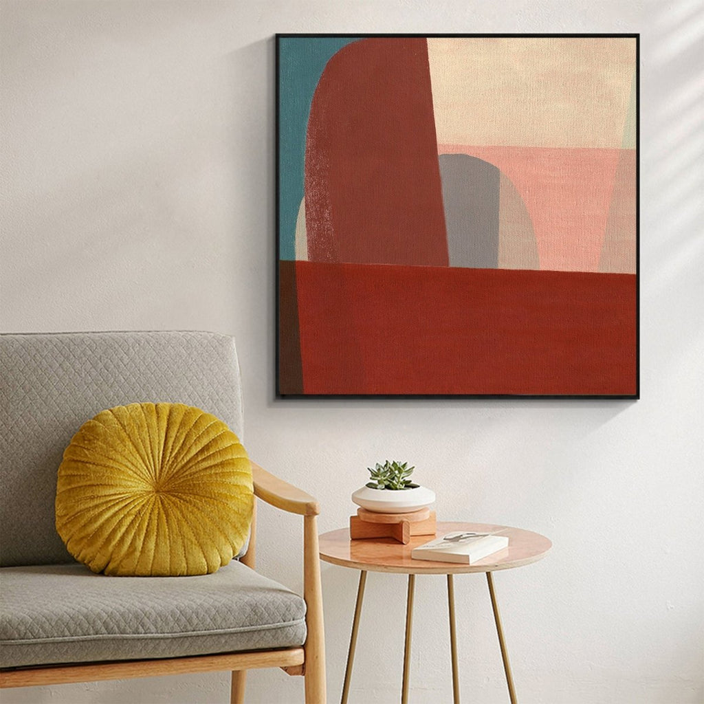 Pale Moon framed canvas wall art piece for sale at Vybe Interior