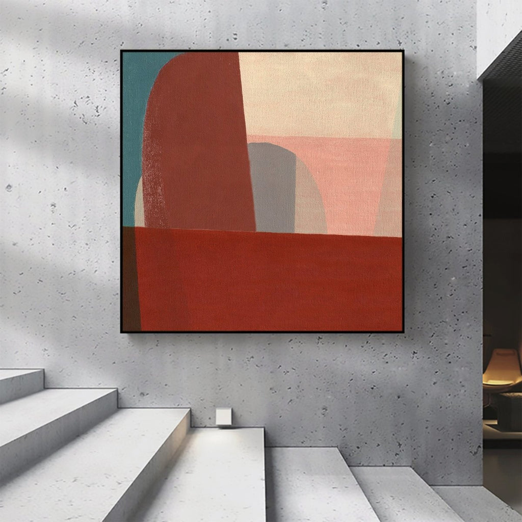 Pale Moon framed canvas wall art piece for sale at Vybe Interior