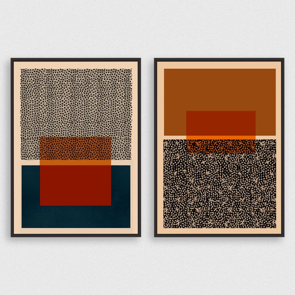Patterns Canvas (Set of 2) - Vybe Interior