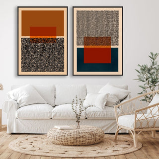 Patterns Canvas (Set of 2) - NEW! - Vybe Interior