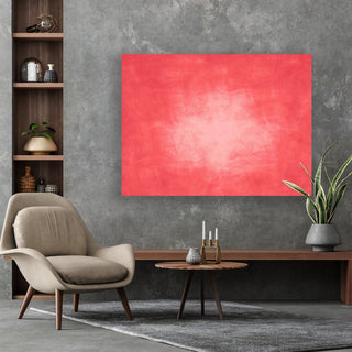 Pink Sun framed vertical canvas wall art piece for sale at Vybe Interior