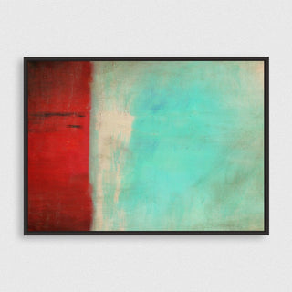 Sable Rouge 1 framed horizontal canvas wall art piece for sale at Vybe Interior