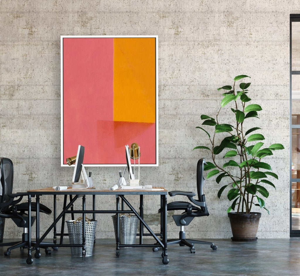 Sailing in Imagination framed vertical large canvas wall art piece for sale at Vybe Interior