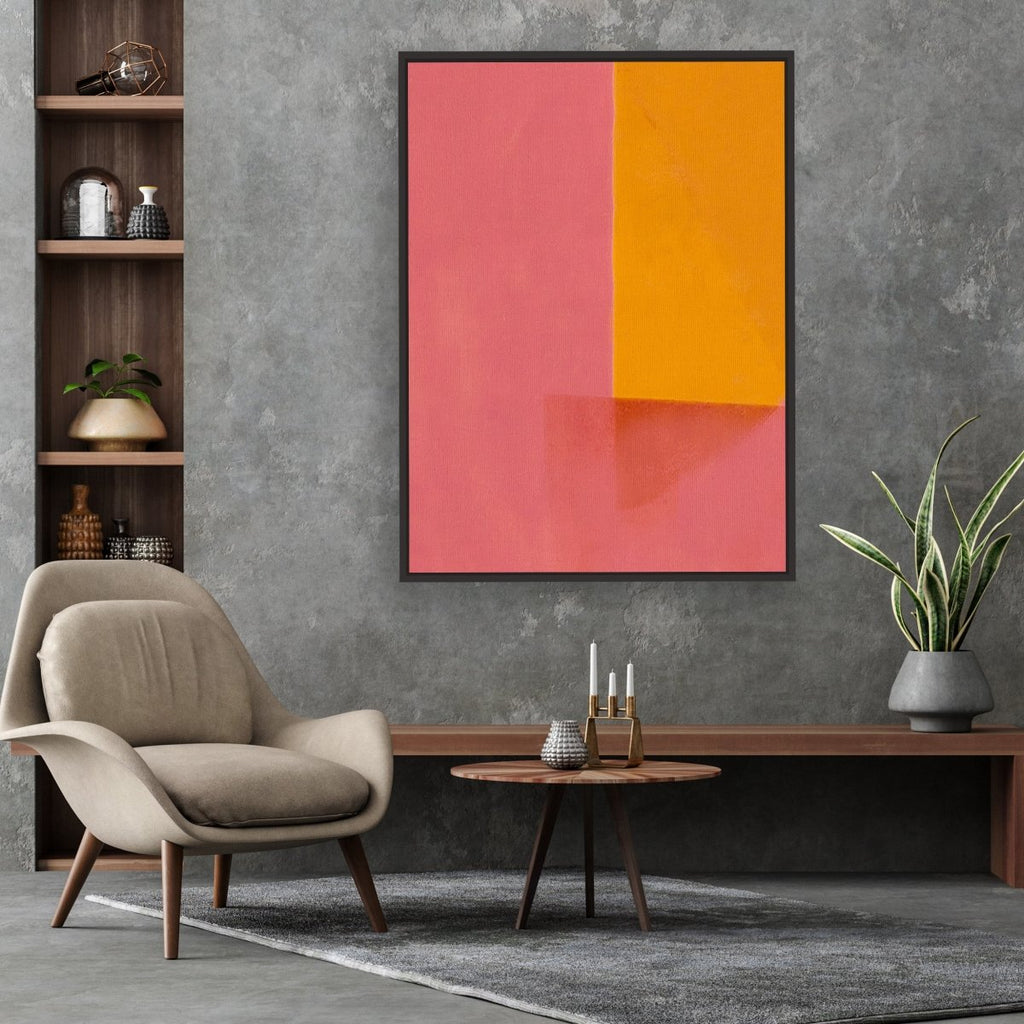 Sailing in Imagination framed vertical canvas wall art piece for sale at Vybe Interior