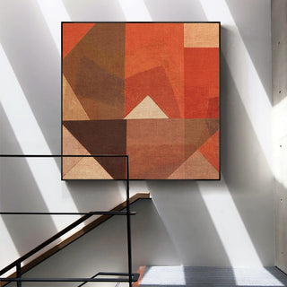 Soft Shapes framed canvas wall art piece for sale at Vybe Interior