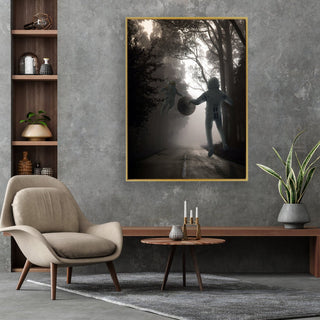 Stay Floating Canvas framed horizontal canvas wall art piece for sale at Vybe Interior