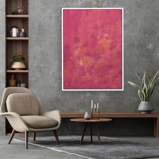 Sundown framed vertical large canvas wall art piece for sale at Vybe Interior
