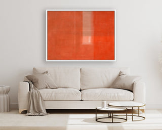Sunshine 1 framed horizontal large canvas wall art piece for sale at Vybe Interior