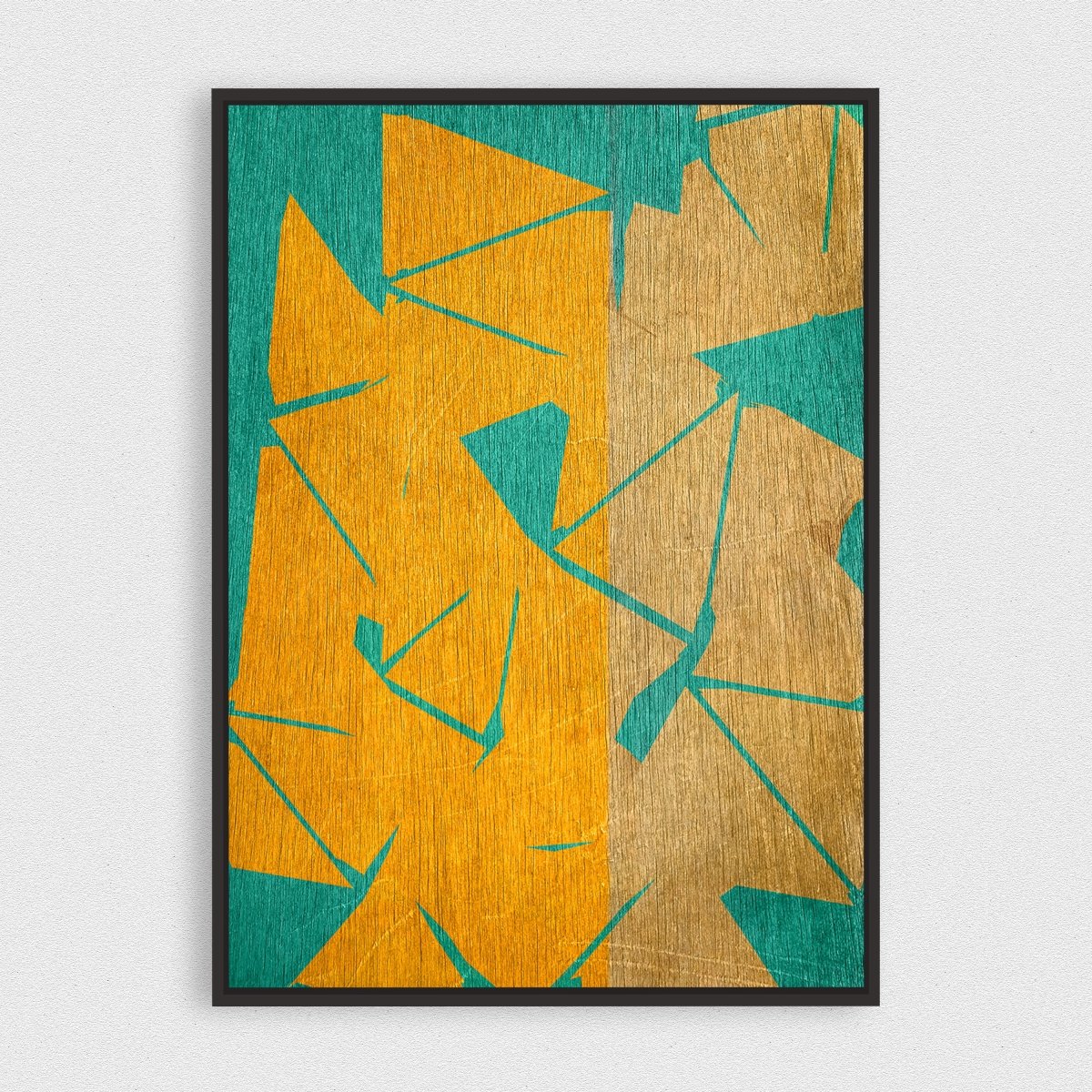 Vacation Time framed horizontal canvas wall art piece for sale at Vybe Interior