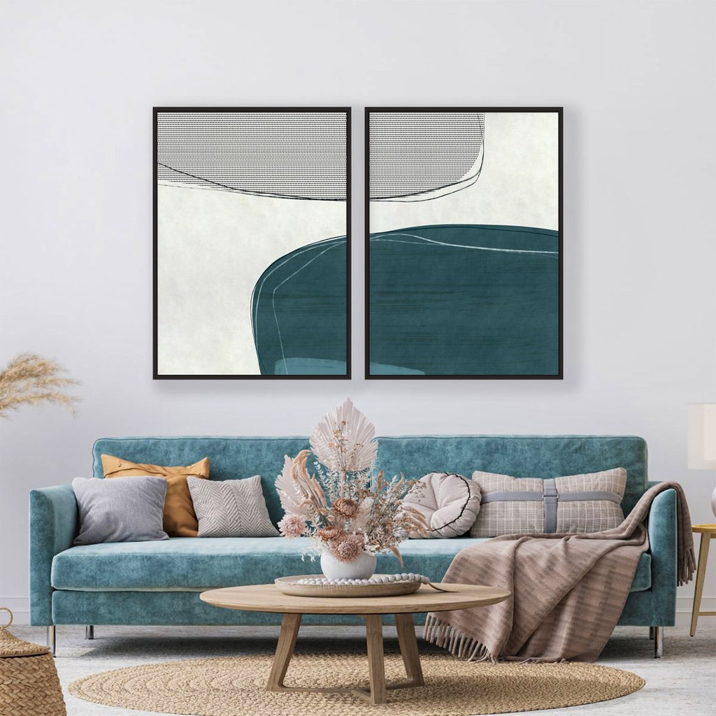 Vibrant Solitude - (Set of 2) - NEW! - Vybe Interior