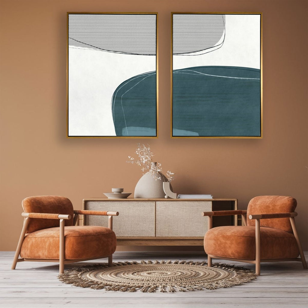 Vibrant Solitude - (Set of 2) - NEW! - Vybe Interior